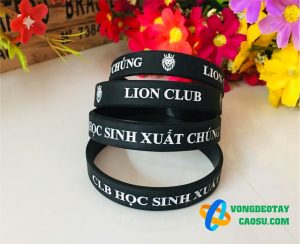 vòng tay cao su