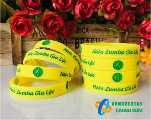 vòng đeo tay cao su