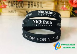 vòng tay cao su