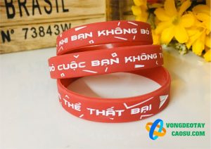 vòng tay cao su