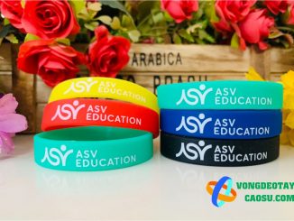 vòng tay cao su asv education
