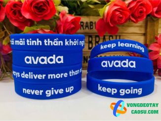 vòng tay cao su avada