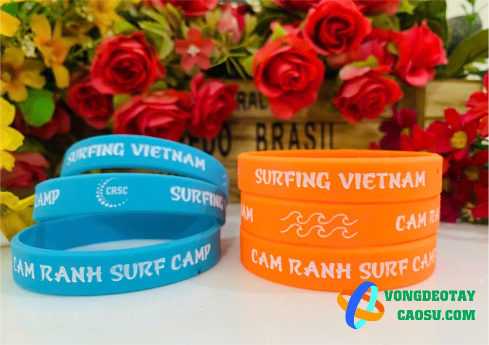 Vòng tay cao su CAM RANH SURF CAMP